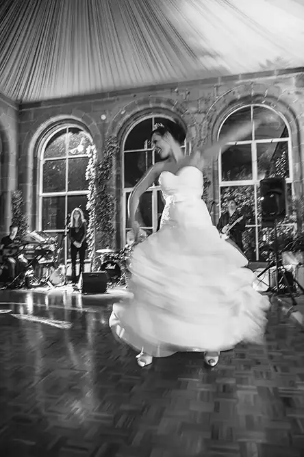 Black and White Wedding Photography - First Dance